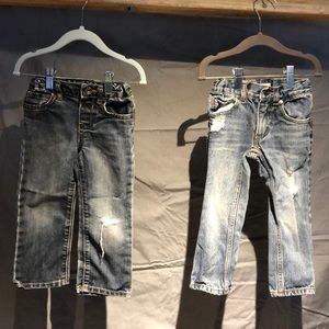 Two pair boys jeans (package deal) 2T